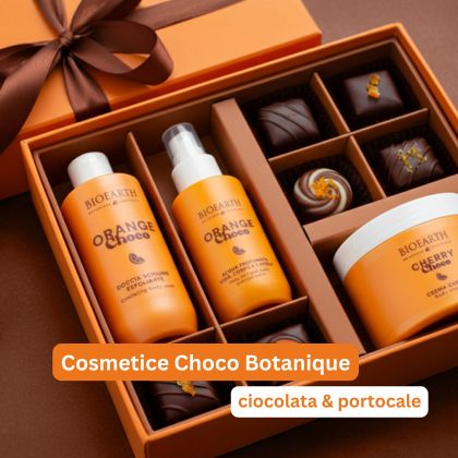 Cosmetice ciocolata si portocale Choco Bioearth